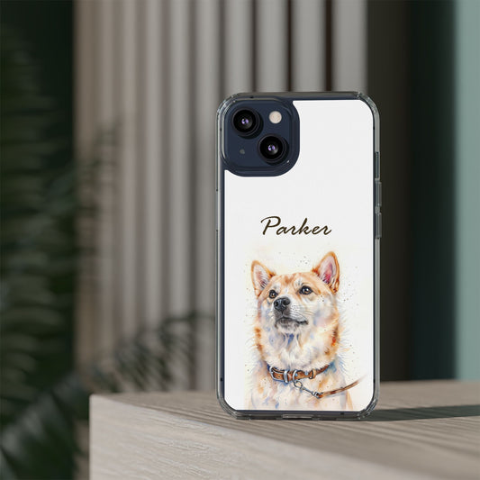 Custom clear phone case – slim & shock-absorbing