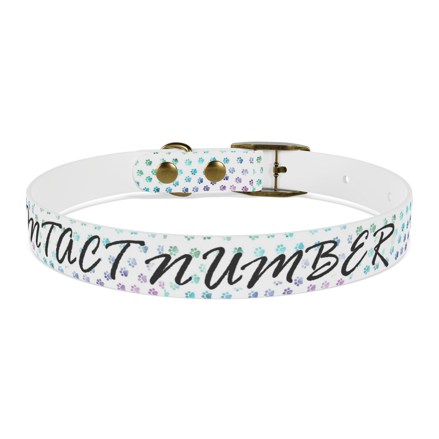 Custom Waterproof Dog Collar – Personalized, Odor-Proof & Hypoallergenic | Made-to-Order | Made in USA