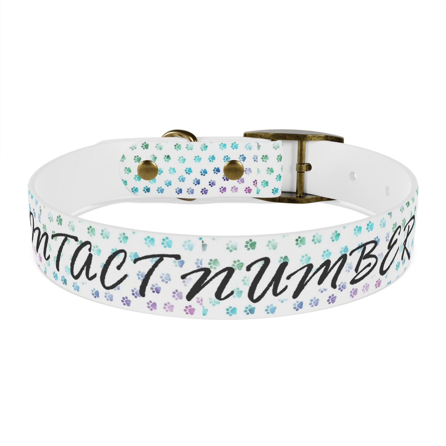 Custom Waterproof Dog Collar – Personalized, Odor-Proof & Hypoallergenic | Made-to-Order | Made in USA