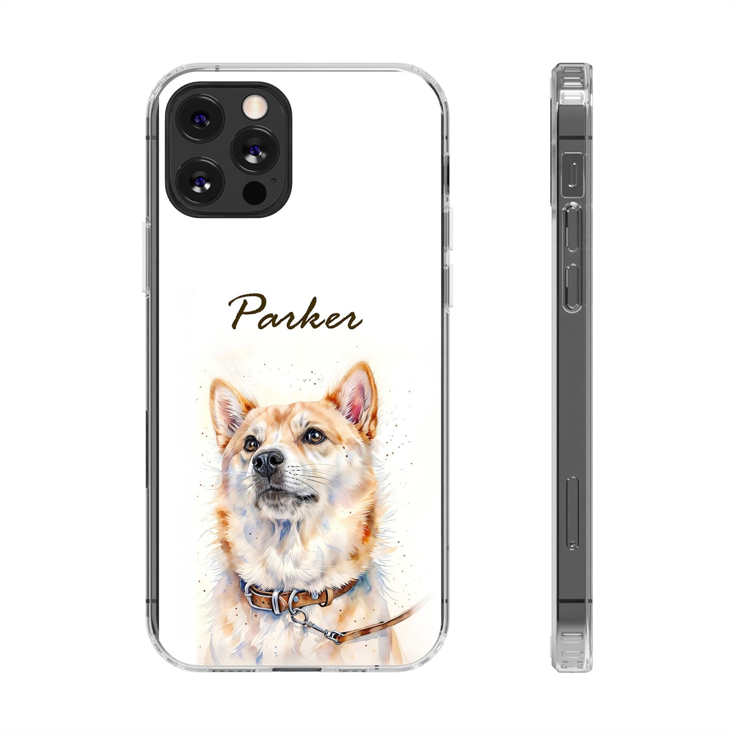 Custom Clear Phone Case – Slim, Shock-Absorbing & Wireless Charging Compatible