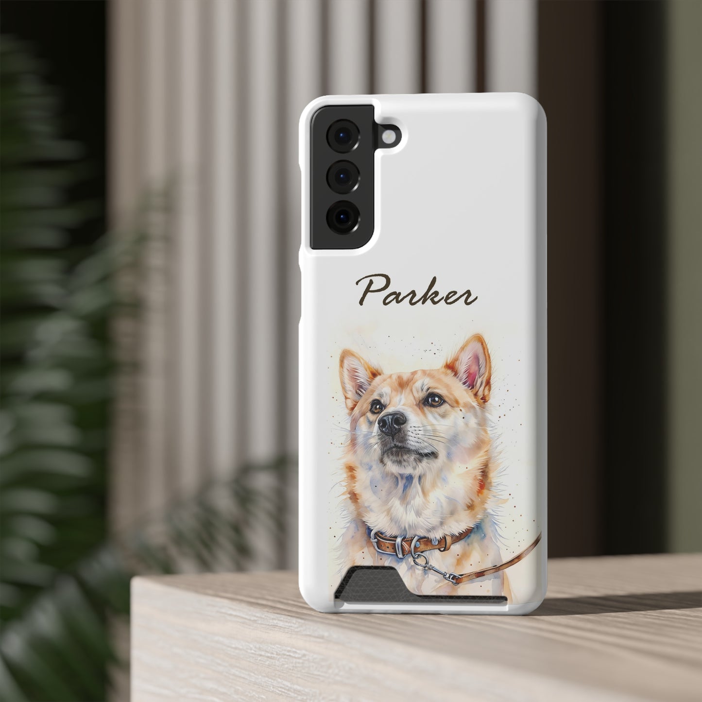 Custom Phone Case with Card Holder – Impact-Resistant, MagSafe Compatible (iPhone & Samsung)