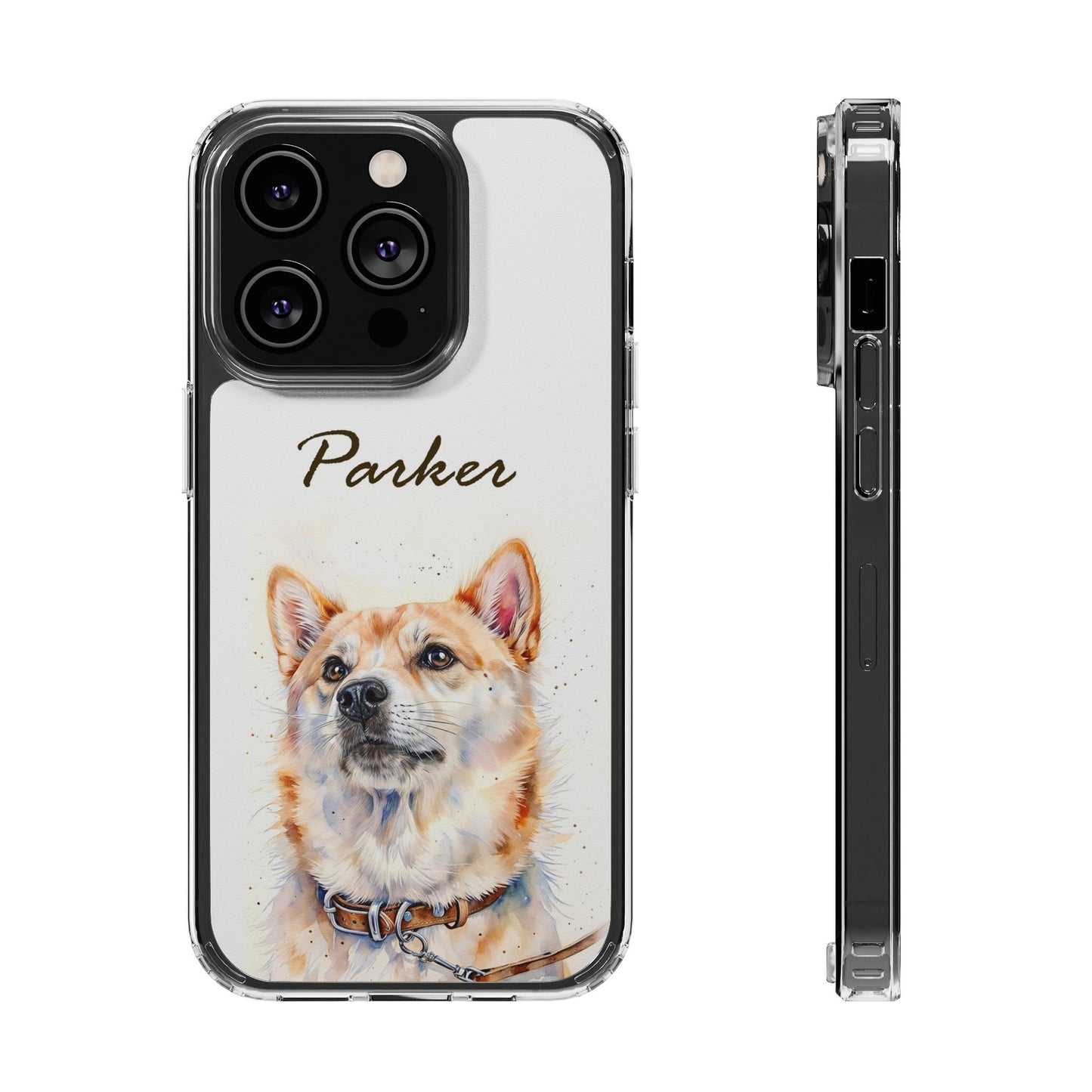 Custom Clear Phone Case – Slim, Shock-Absorbing & Wireless Charging Compatible