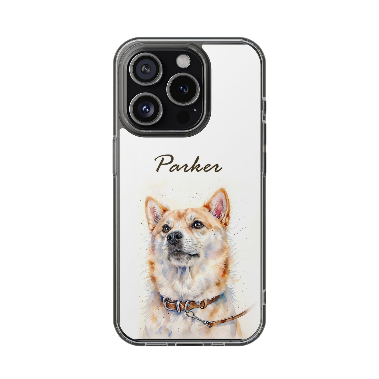 Custom Clear Phone Case – Slim, Shock-Absorbing & Wireless Charging Compatible