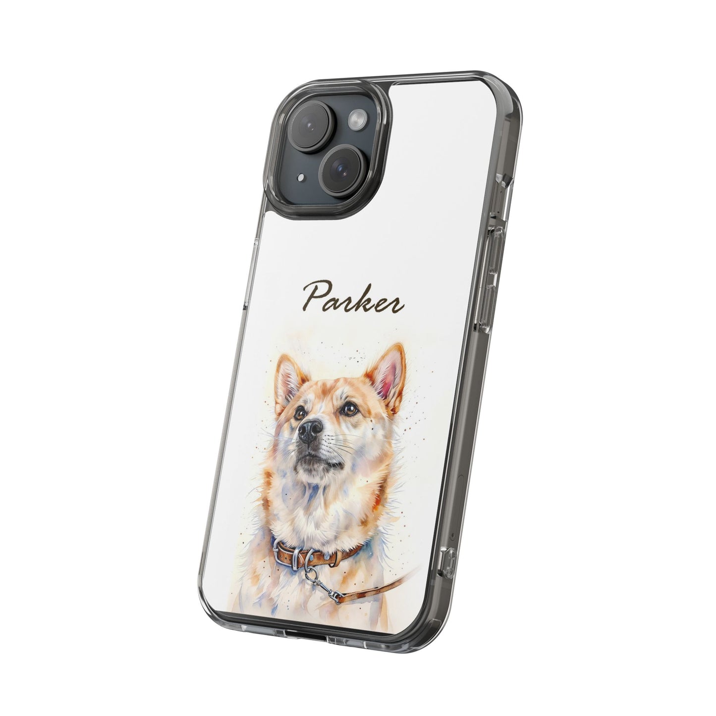 Custom Clear Phone Case – Slim, Shock-Absorbing & Wireless Charging Compatible