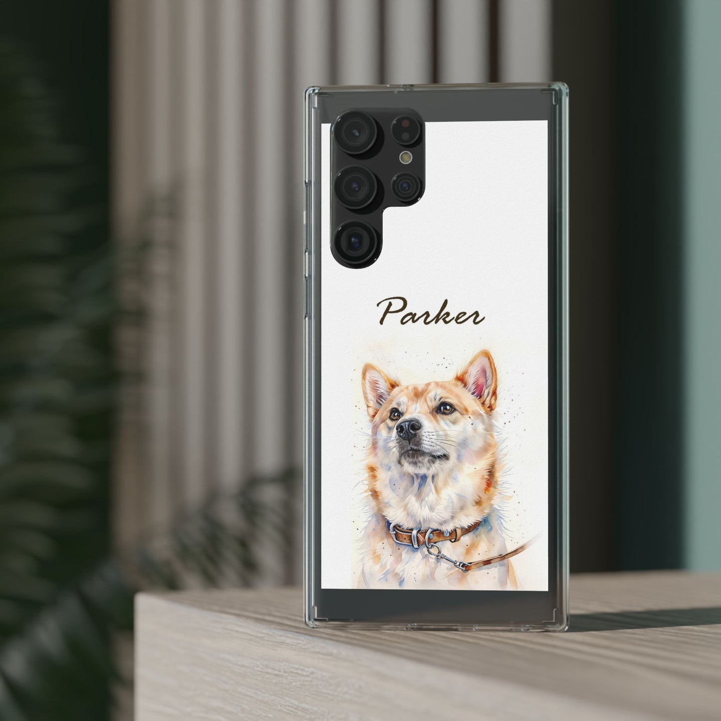 Custom Clear Phone Case – Slim, Shock-Absorbing & Wireless Charging Compatible