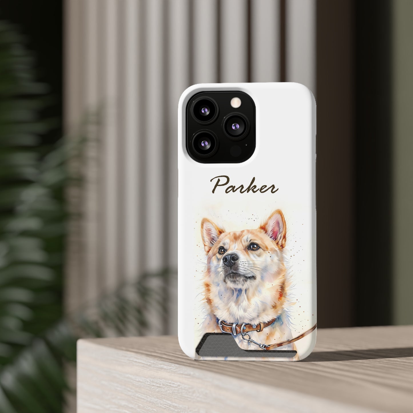 Custom Phone Case with Card Holder – Impact-Resistant, MagSafe Compatible (iPhone & Samsung)
