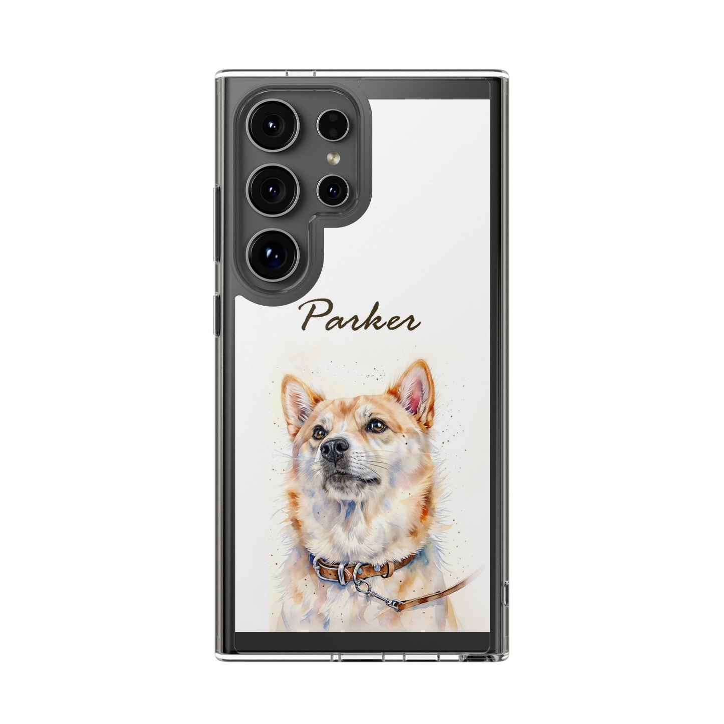 Custom Clear Phone Case – Slim, Shock-Absorbing & Wireless Charging Compatible
