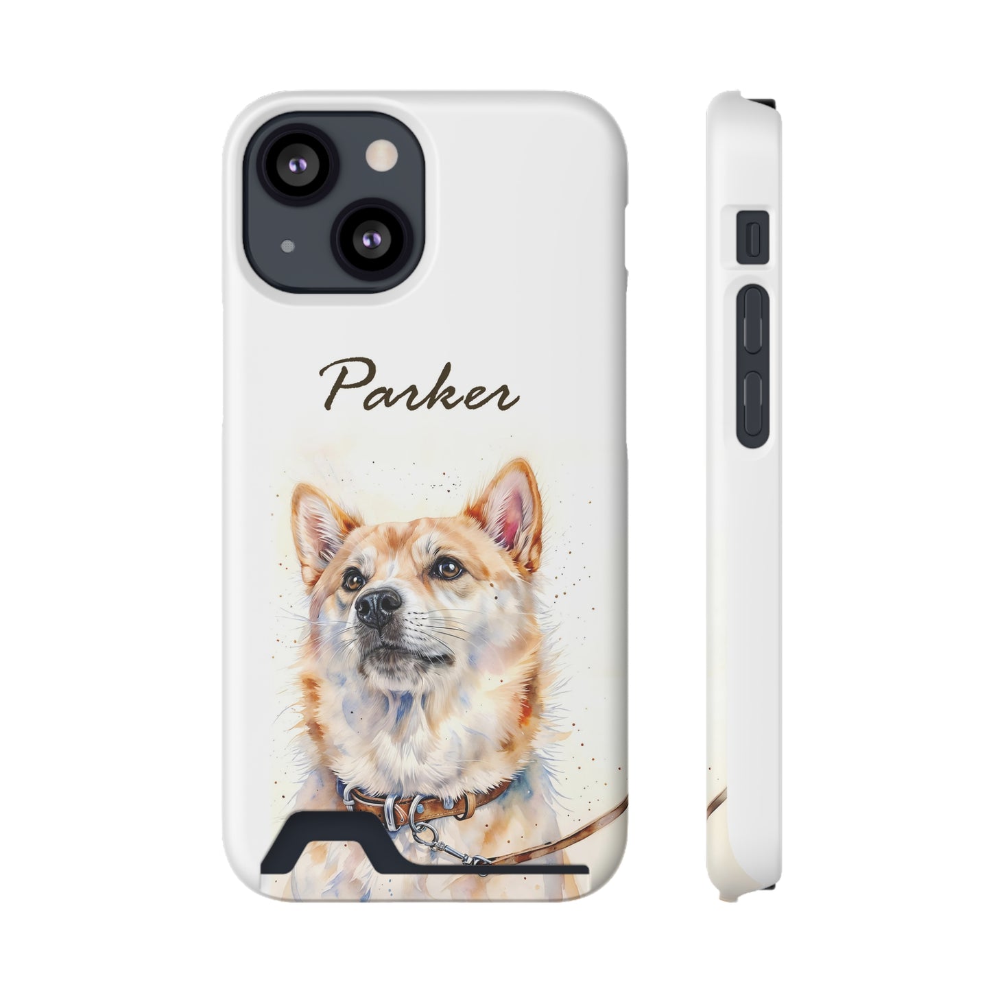 Custom Phone Case with Card Holder – Impact-Resistant, MagSafe Compatible (iPhone & Samsung)