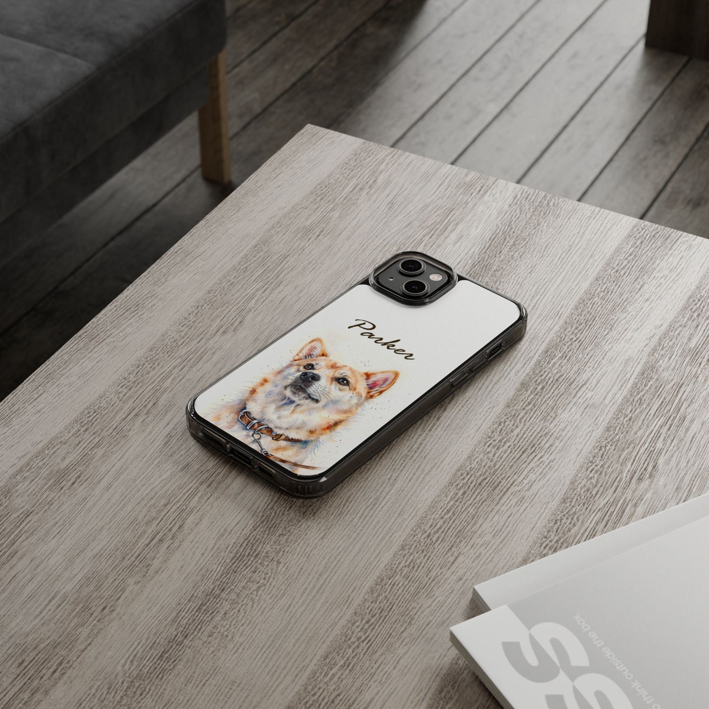 Custom Clear Phone Case – Slim, Shock-Absorbing & Wireless Charging Compatible