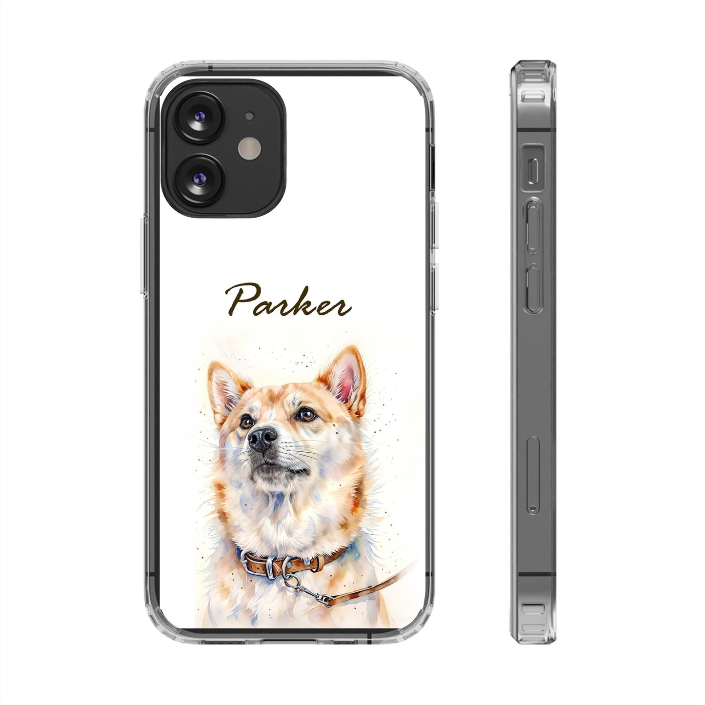 Custom Clear Phone Case – Slim, Shock-Absorbing & Wireless Charging Compatible