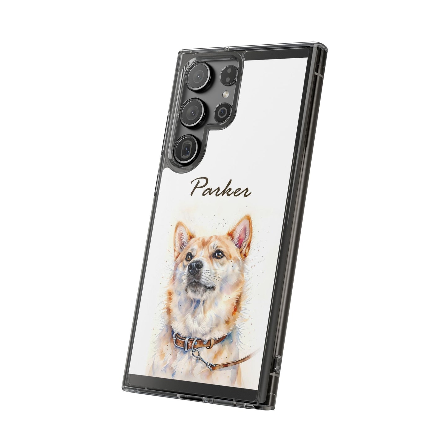 Custom Clear Phone Case – Slim, Shock-Absorbing & Wireless Charging Compatible