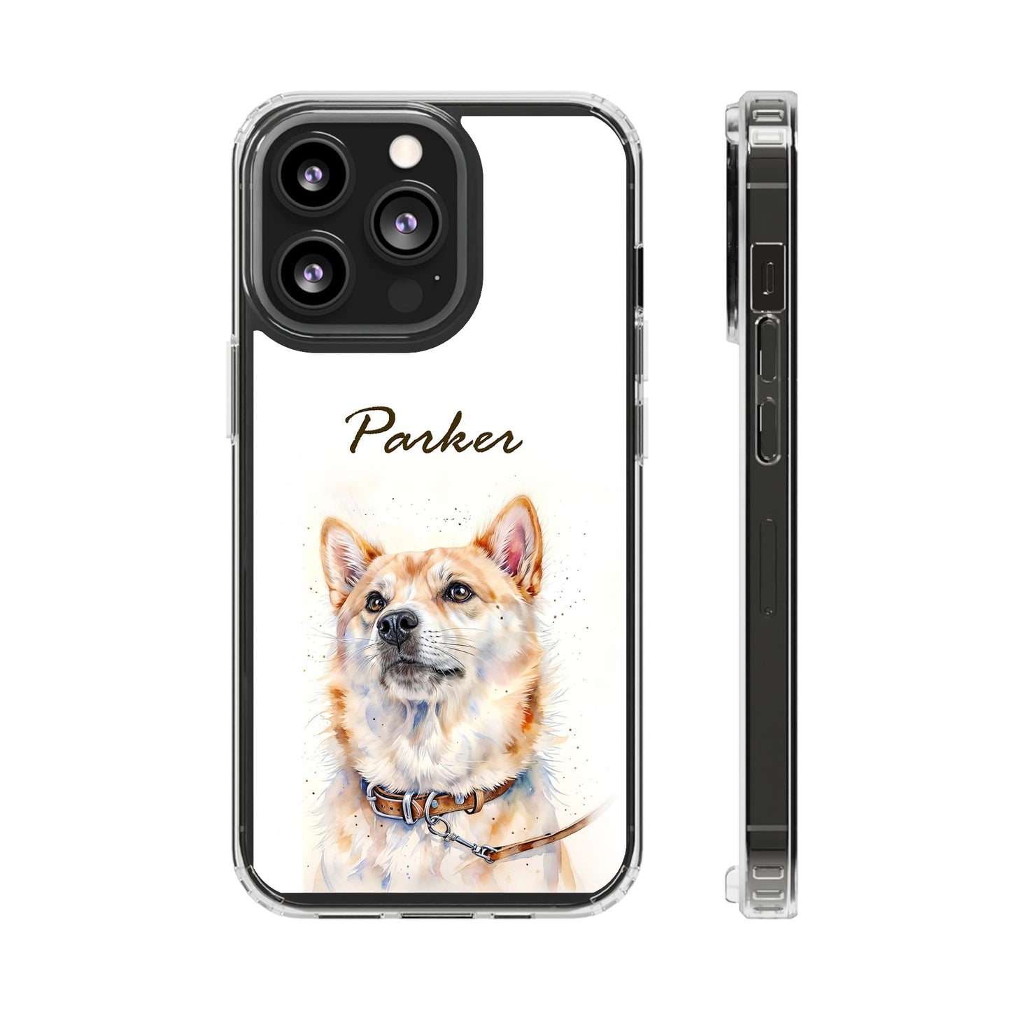 Custom Clear Phone Case – Slim, Shock-Absorbing & Wireless Charging Compatible