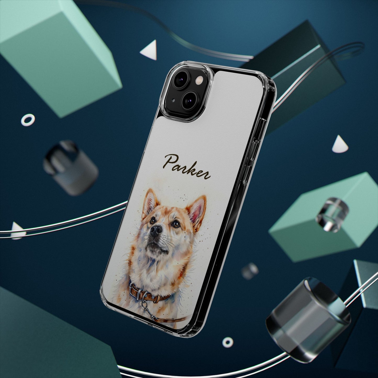 Custom Clear Phone Case – Slim, Shock-Absorbing & Wireless Charging Compatible