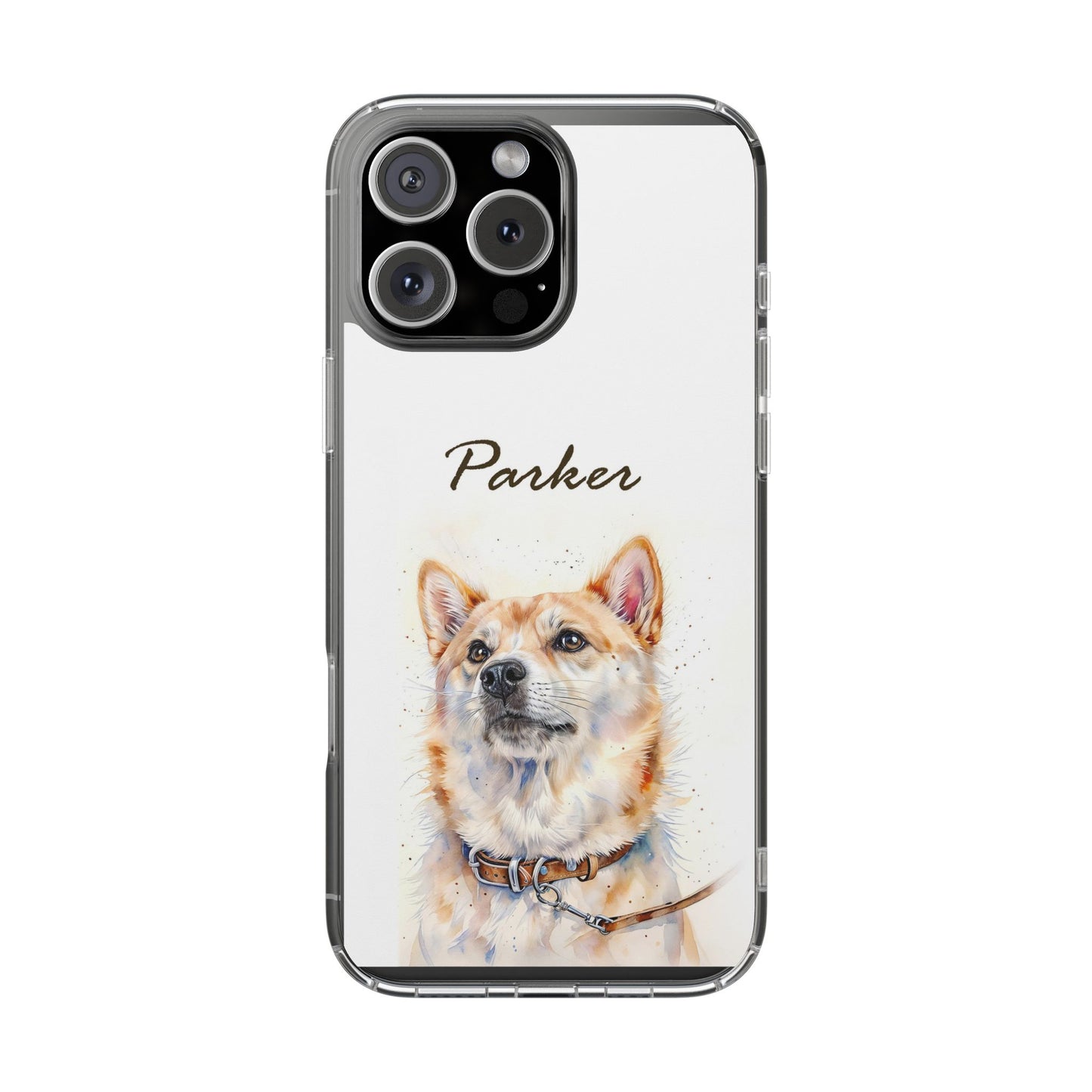 Custom Clear Phone Case – Slim, Shock-Absorbing & Wireless Charging Compatible