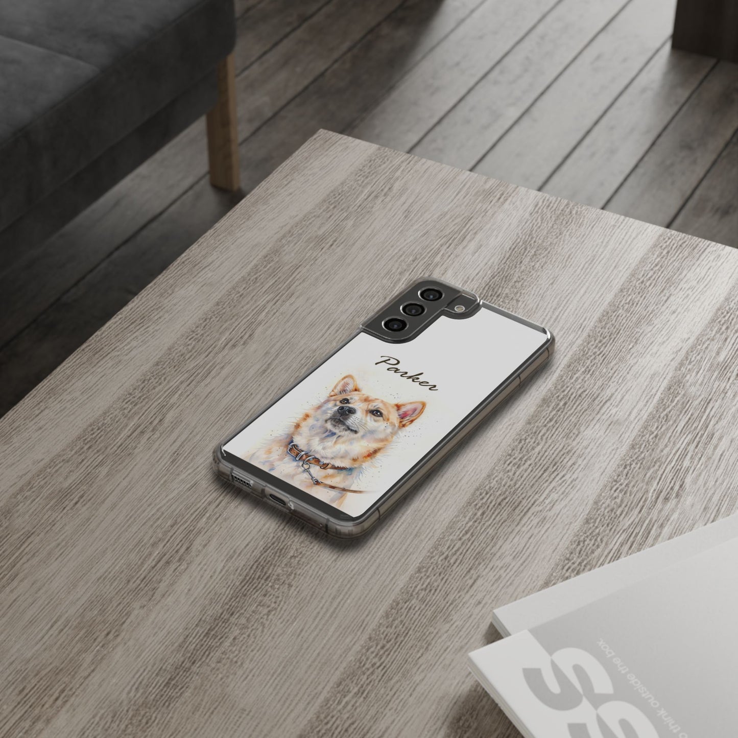 Custom Clear Phone Case – Slim, Shock-Absorbing & Wireless Charging Compatible