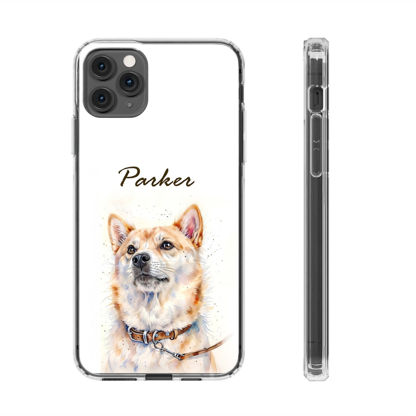 Custom Clear Phone Case – Slim, Shock-Absorbing & Wireless Charging Compatible