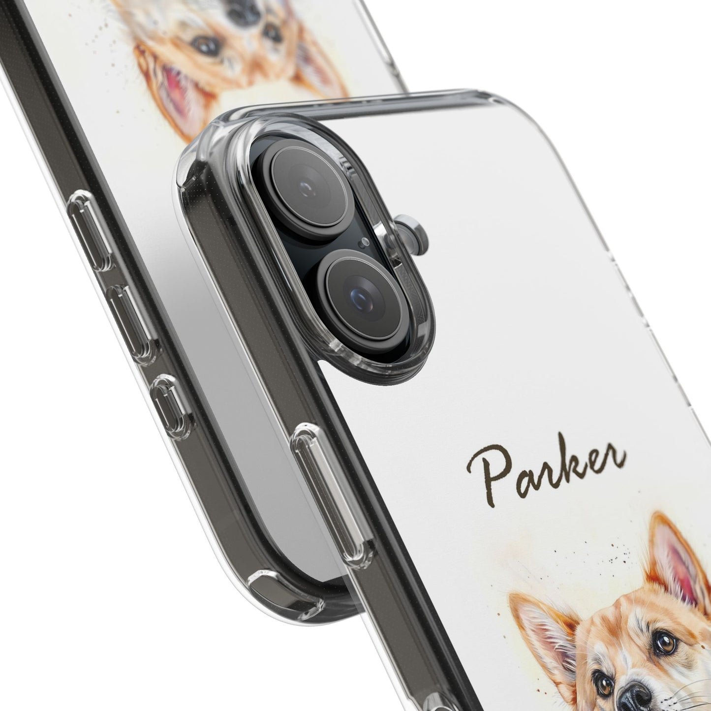 Custom Clear Phone Case – Slim, Shock-Absorbing & Wireless Charging Compatible