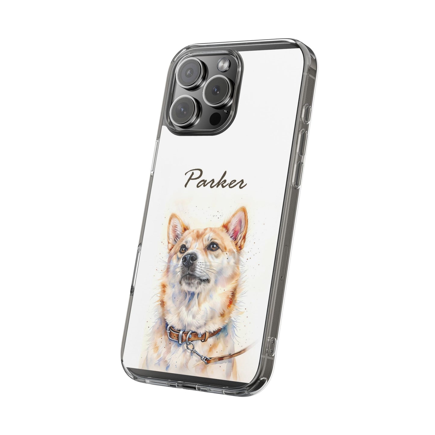 Custom Clear Phone Case – Slim, Shock-Absorbing & Wireless Charging Compatible