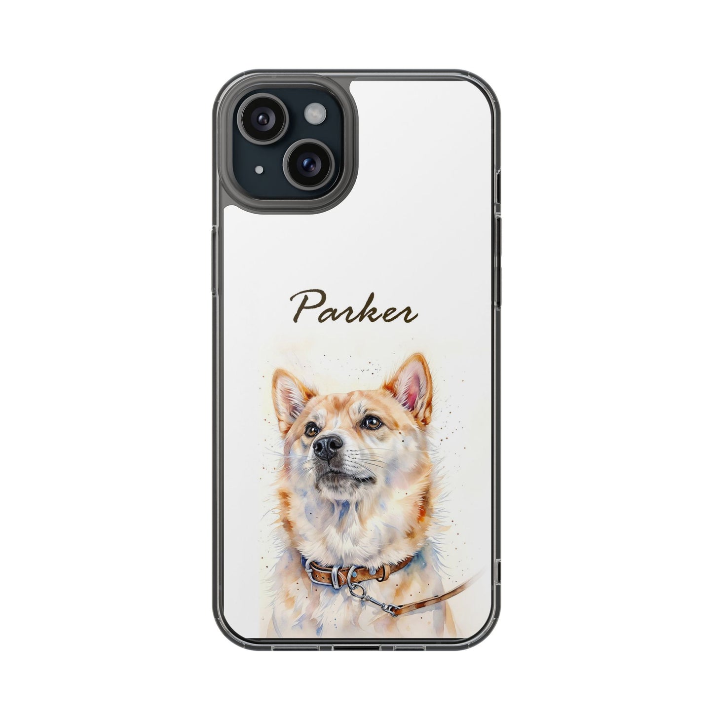 Custom Clear Phone Case – Slim, Shock-Absorbing & Wireless Charging Compatible