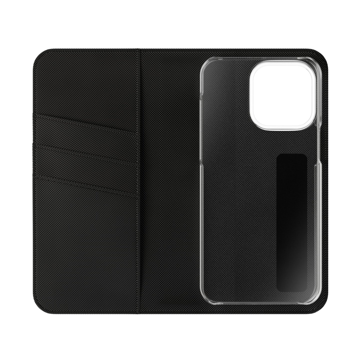 Custom Flip Phone Case – Faux Leather, Card Holder & Stand Feature