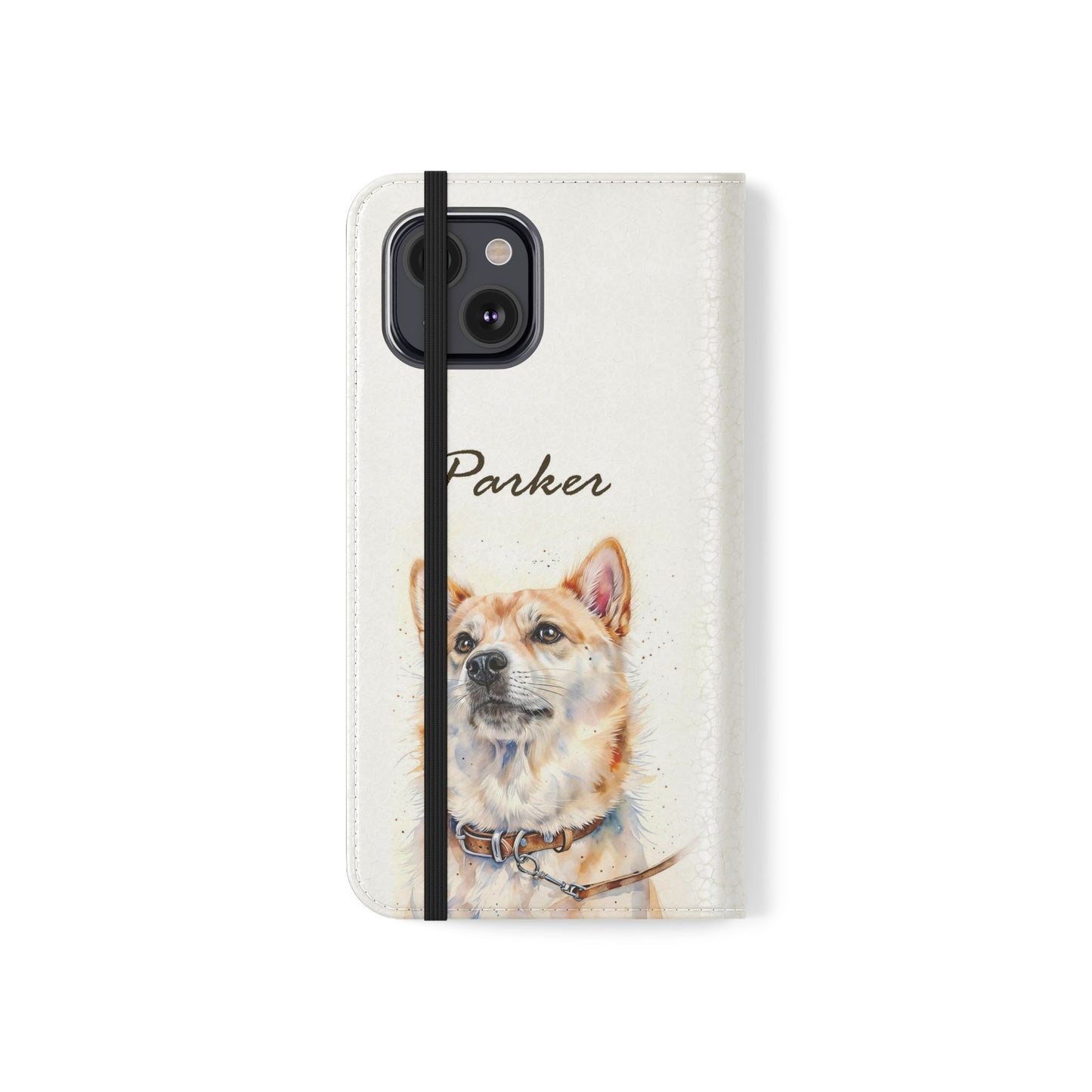 Custom Flip Phone Case – Faux Leather, Card Holder & Stand Feature