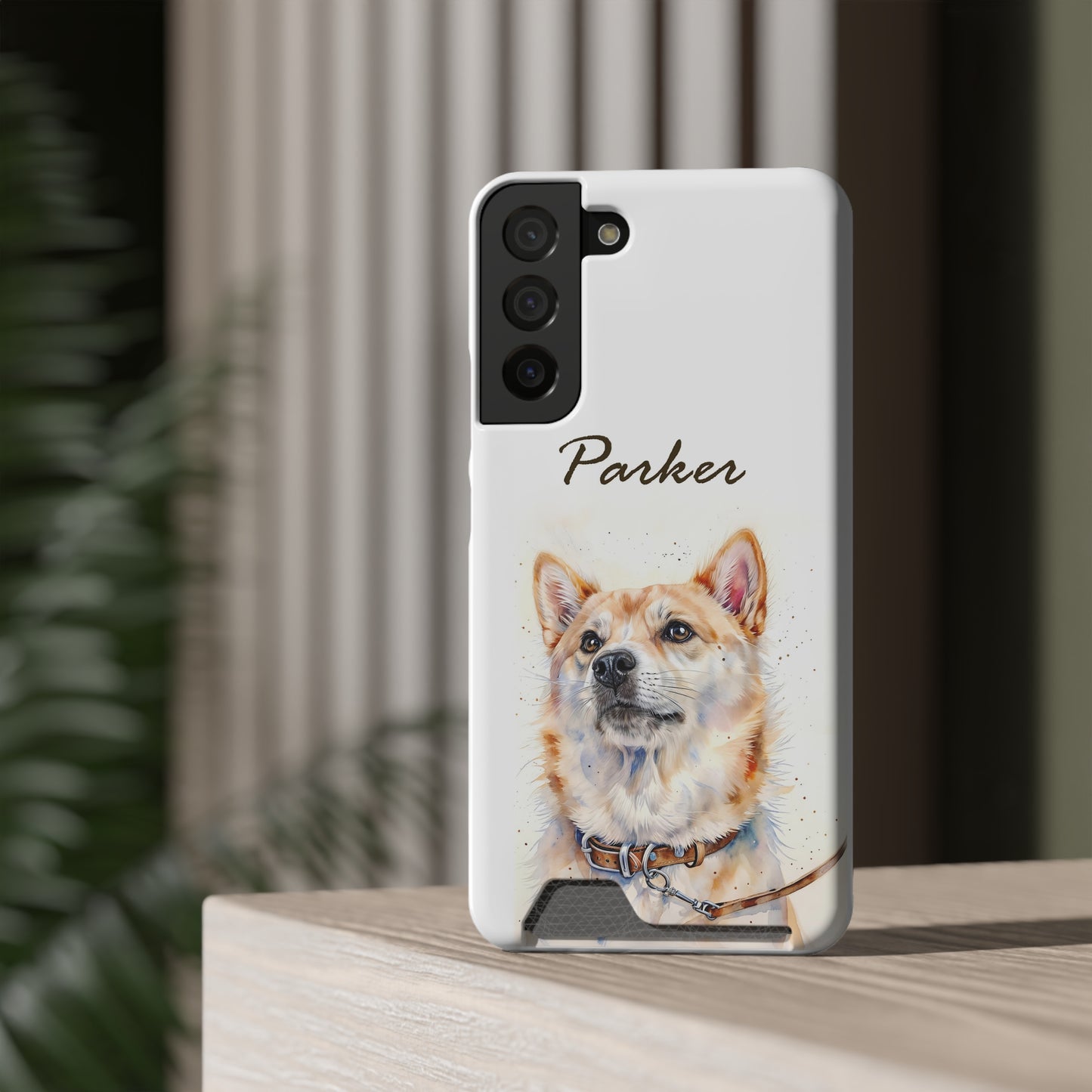 Custom Phone Case with Card Holder – Impact-Resistant, MagSafe Compatible (iPhone & Samsung)