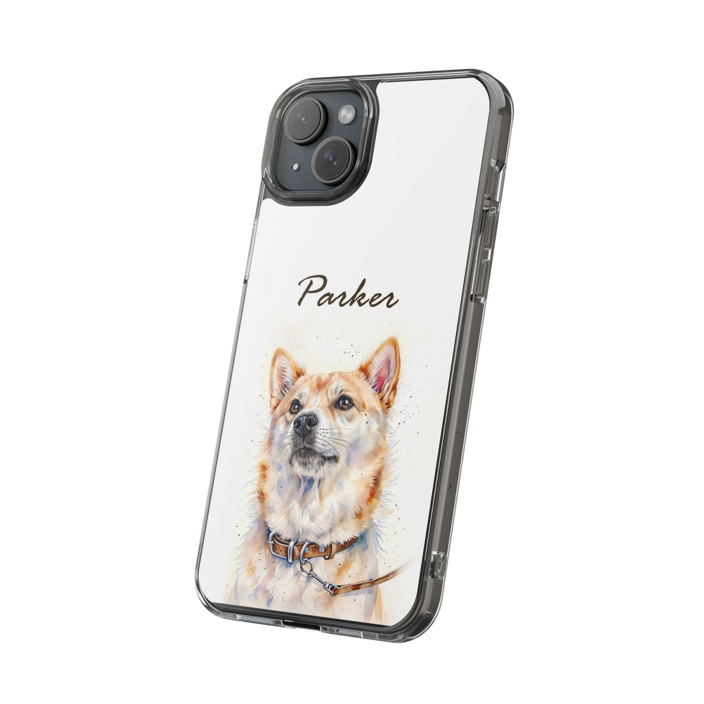 Custom Clear Phone Case – Slim, Shock-Absorbing & Wireless Charging Compatible