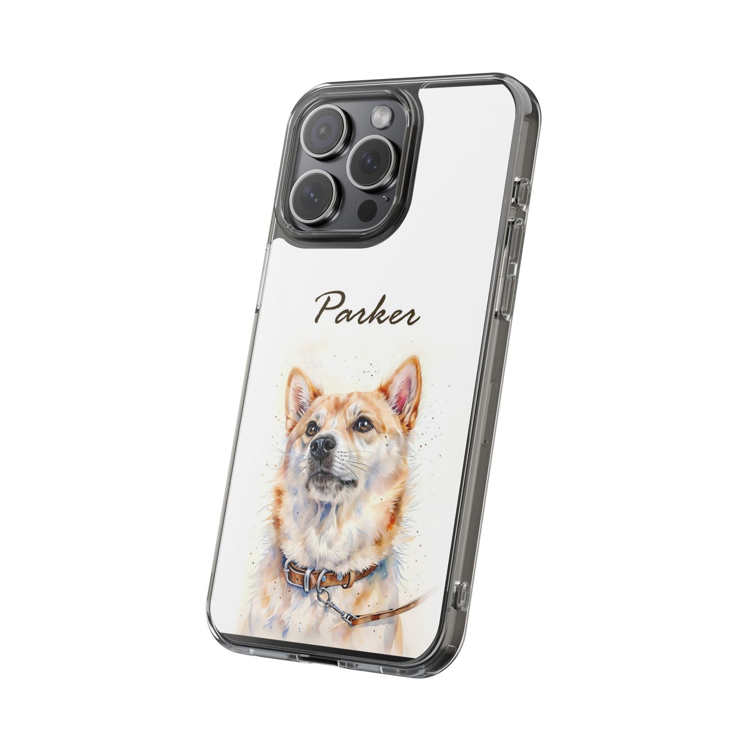 Custom Clear Phone Case – Slim, Shock-Absorbing & Wireless Charging Compatible