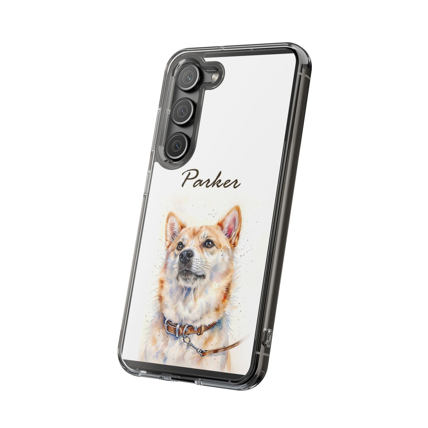 Custom Clear Phone Case – Slim, Shock-Absorbing & Wireless Charging Compatible