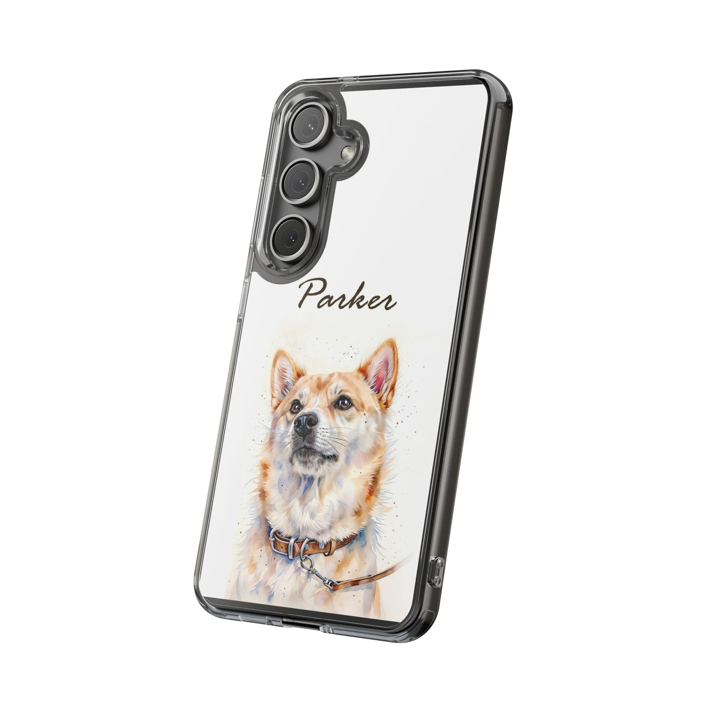 Custom Clear Phone Case – Slim, Shock-Absorbing & Wireless Charging Compatible