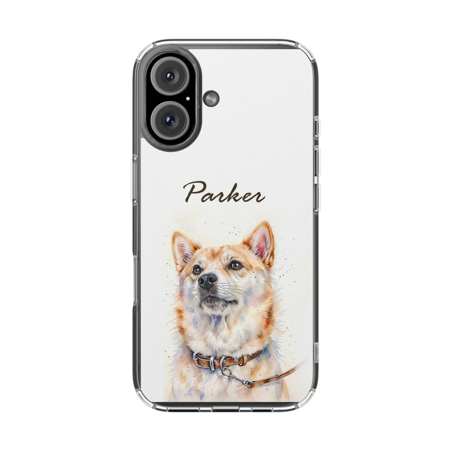 Custom Clear Phone Case – Slim, Shock-Absorbing & Wireless Charging Compatible