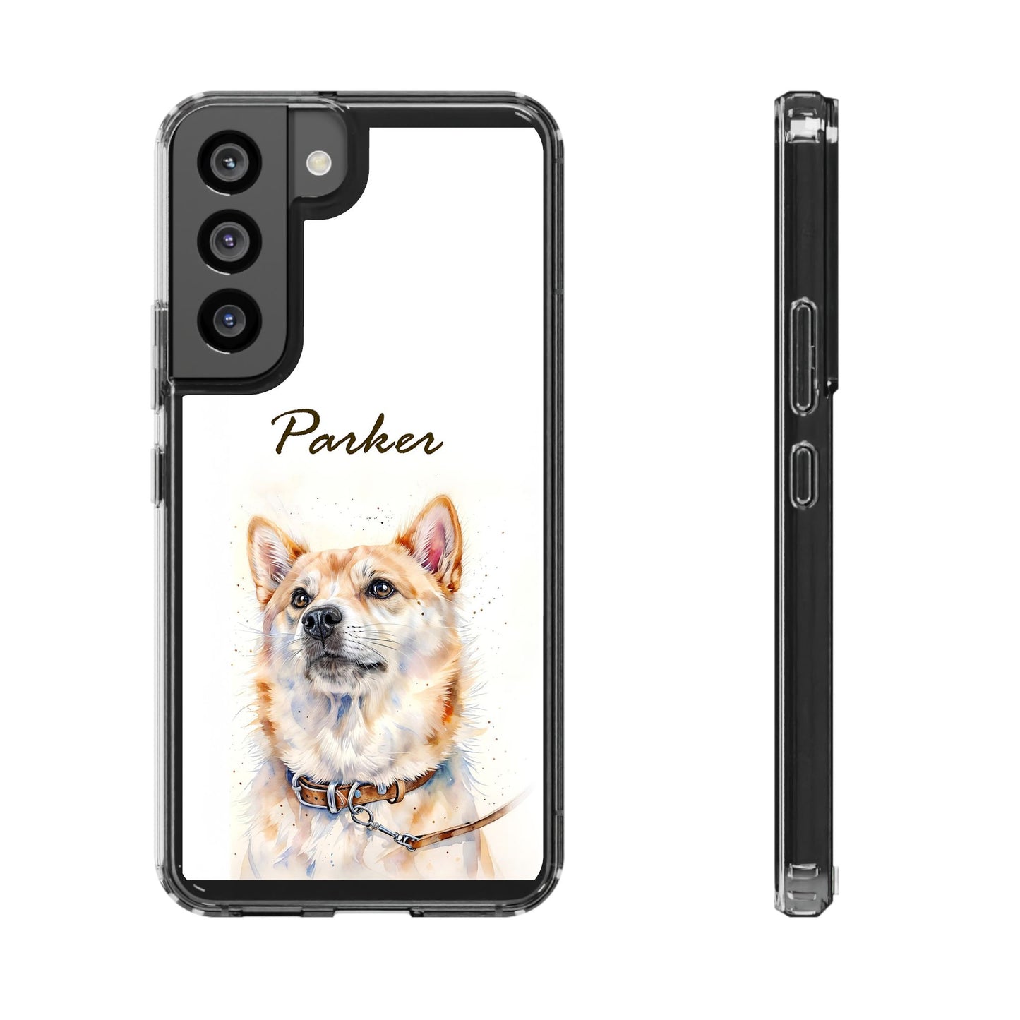 Custom Clear Phone Case – Slim, Shock-Absorbing & Wireless Charging Compatible