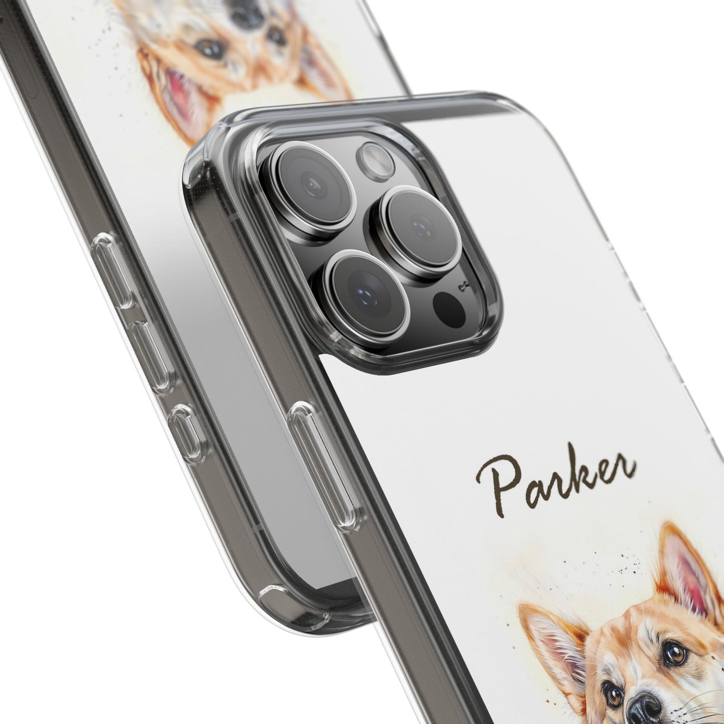Custom Clear Phone Case – Slim, Shock-Absorbing & Wireless Charging Compatible