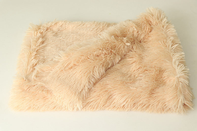 Small And medium-sized Dog Plush Pad Double-Layer Pet Blanket