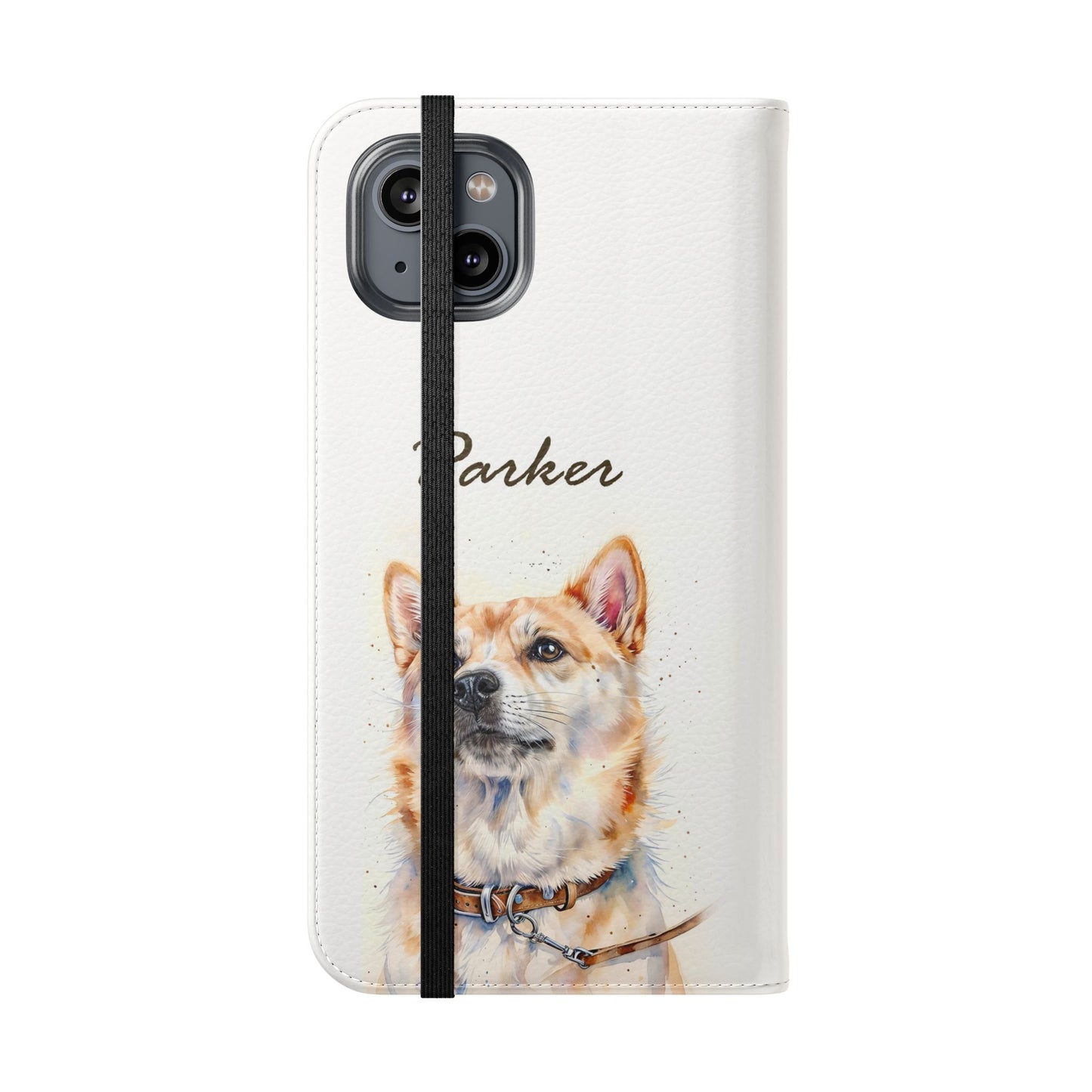 Custom Flip Phone Case – Faux Leather, Card Holder & Stand Feature