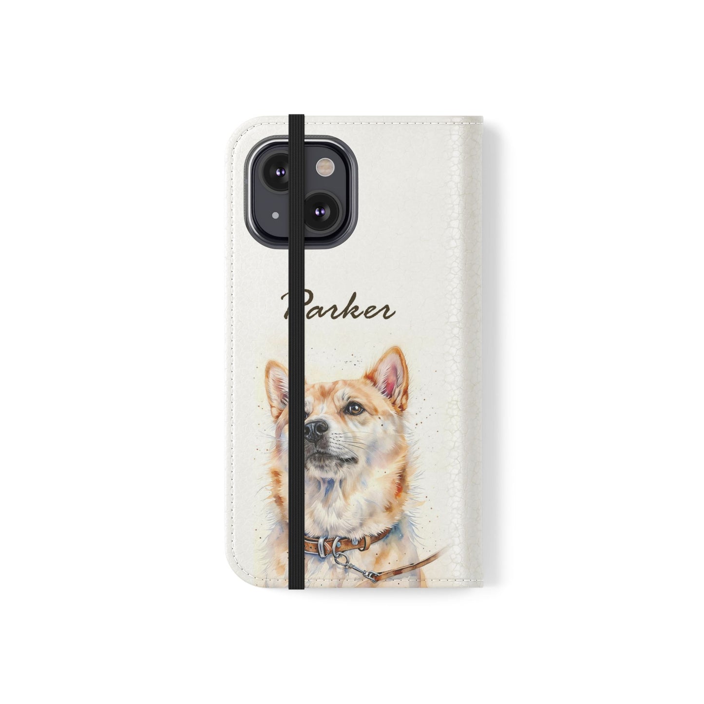 Custom Flip Phone Case – Faux Leather, Card Holder & Stand Feature