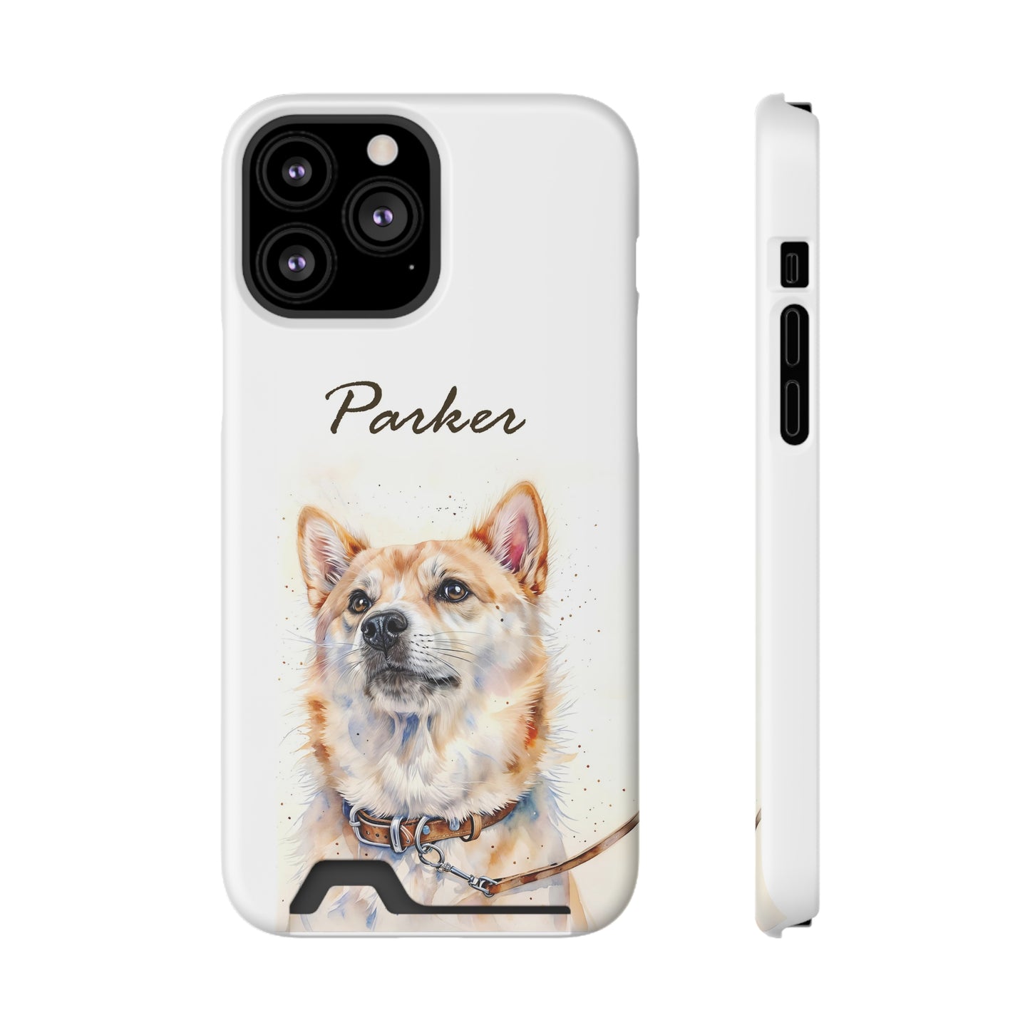 Custom Phone Case with Card Holder – Impact-Resistant, MagSafe Compatible (iPhone & Samsung)