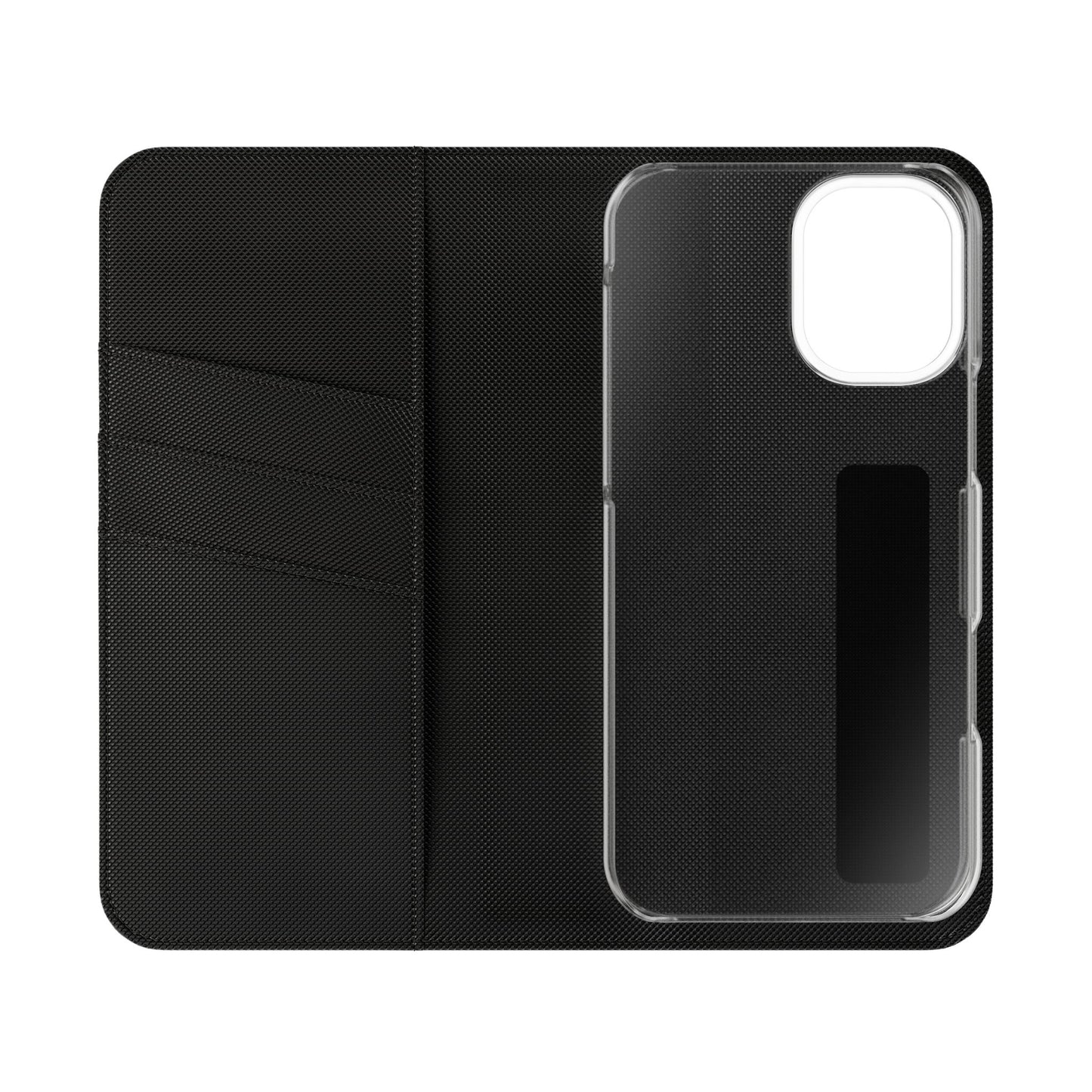 Custom Flip Phone Case – Faux Leather, Card Holder & Stand Feature