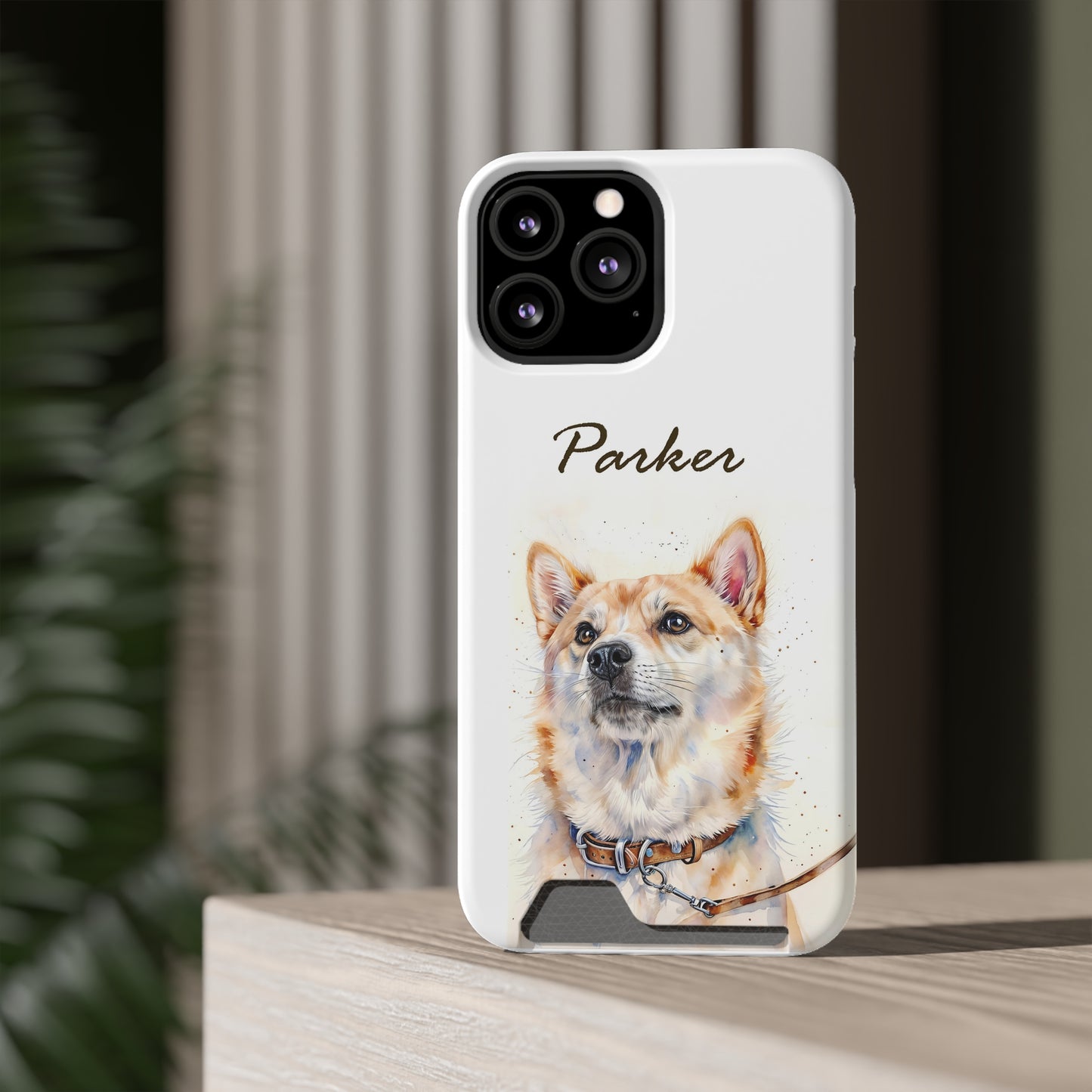 Custom Phone Case with Card Holder – Impact-Resistant, MagSafe Compatible (iPhone & Samsung)