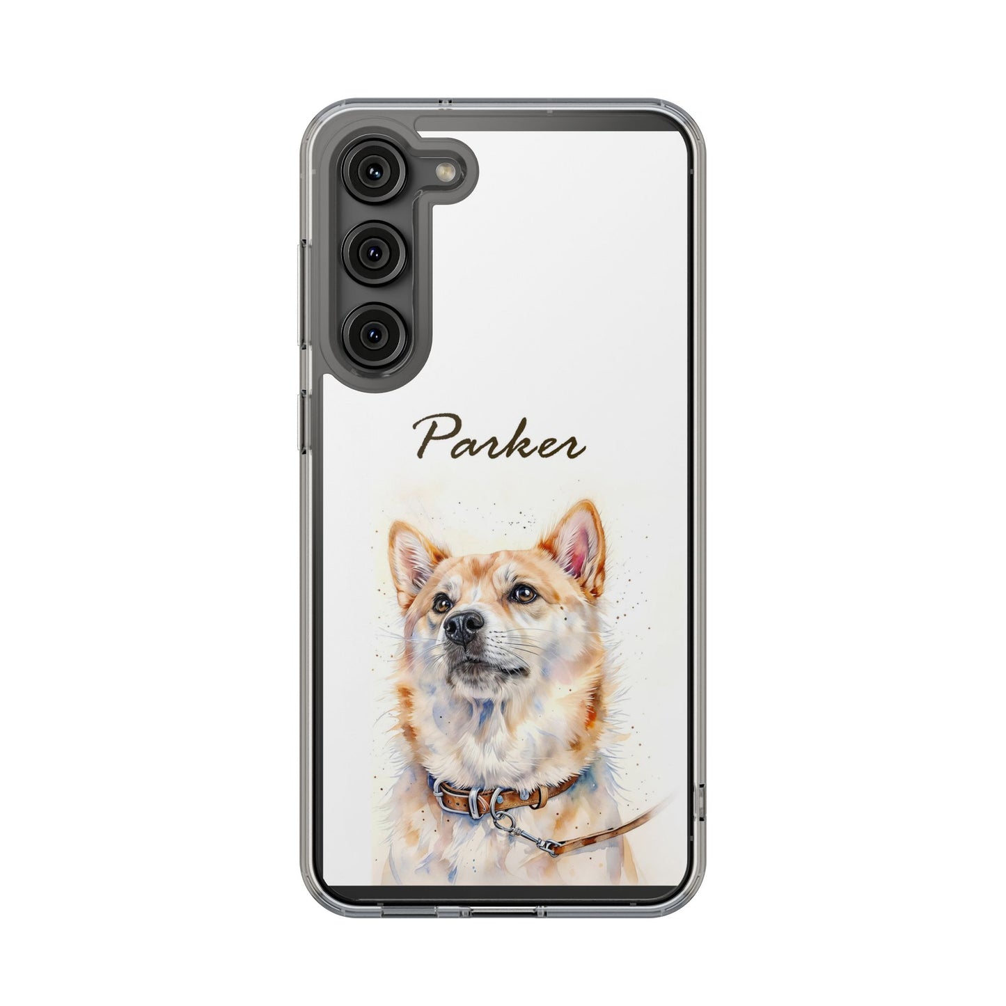 Custom Clear Phone Case – Slim, Shock-Absorbing & Wireless Charging Compatible