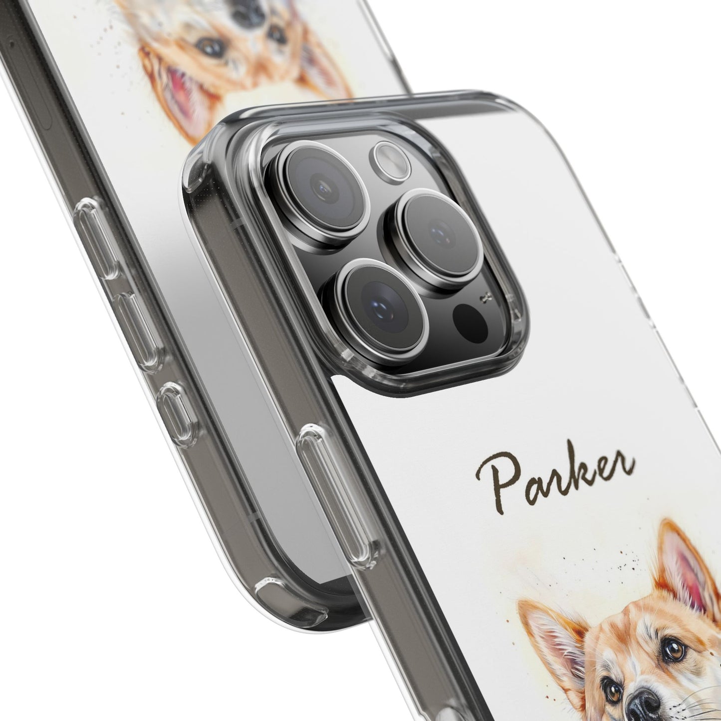 Custom Clear Phone Case – Slim, Shock-Absorbing & Wireless Charging Compatible