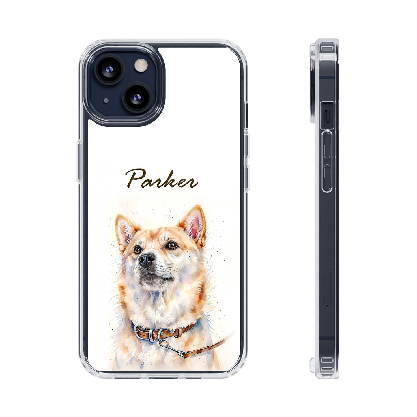 Custom Clear Phone Case – Slim, Shock-Absorbing & Wireless Charging Compatible
