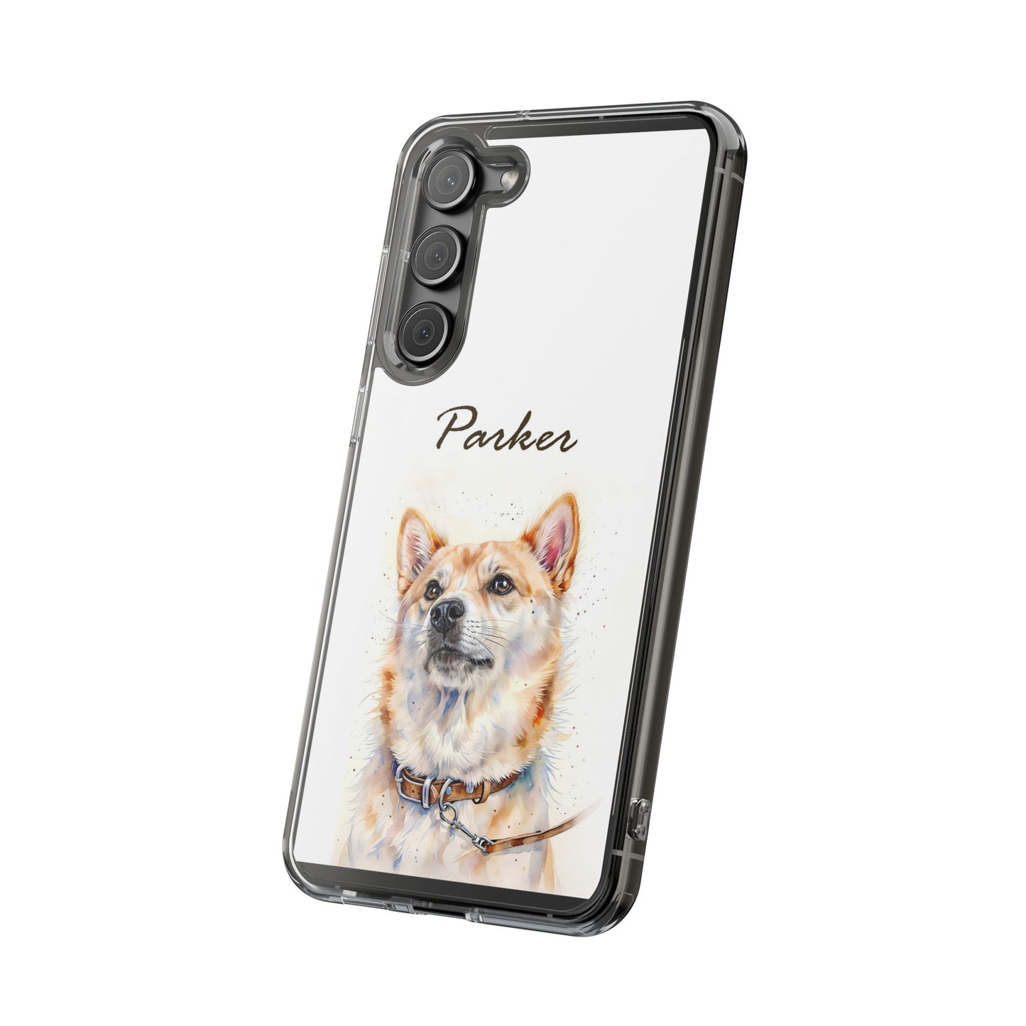 Custom Clear Phone Case – Slim, Shock-Absorbing & Wireless Charging Compatible