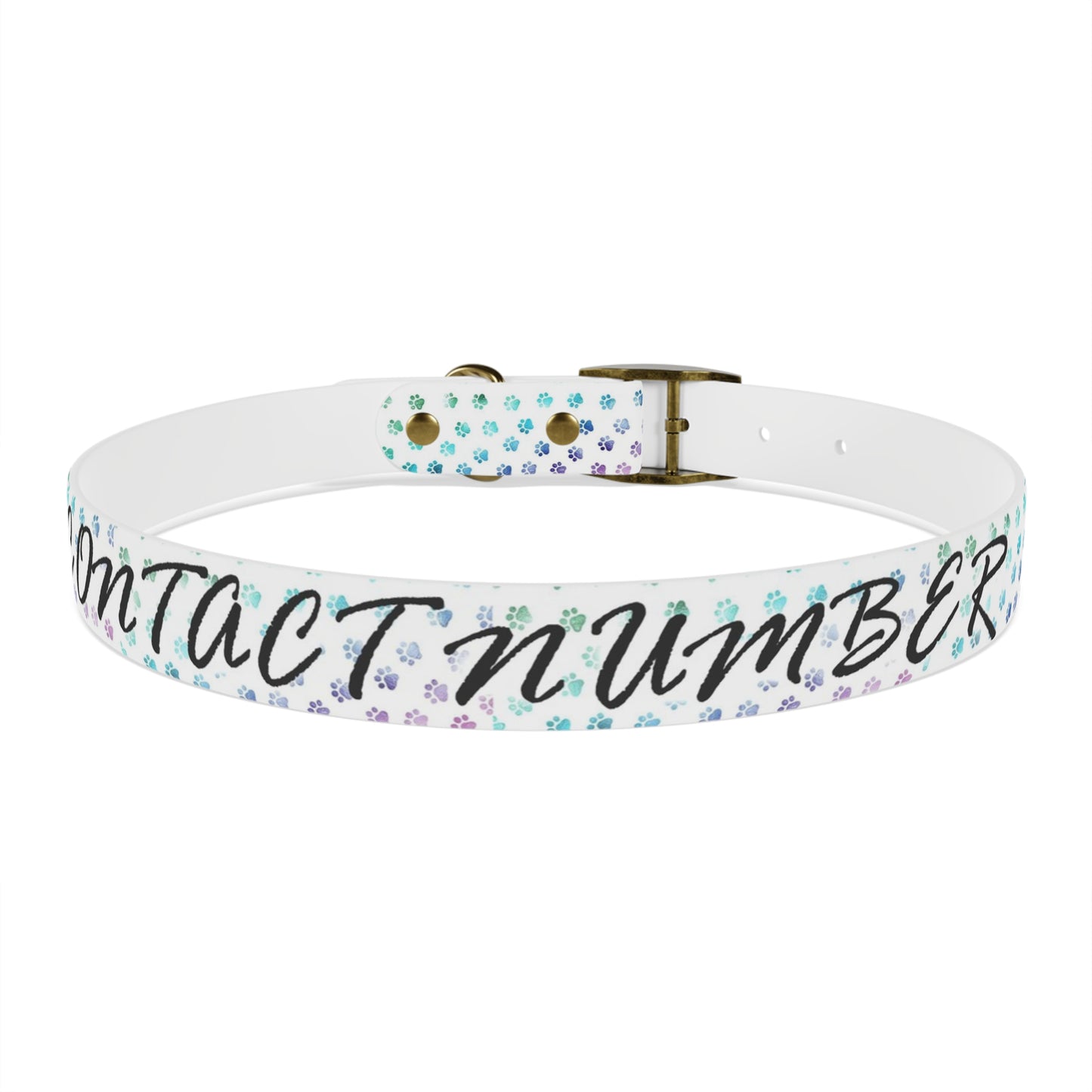 Custom Waterproof Dog Collar – Personalized, Odor-Proof & Hypoallergenic | Made-to-Order | Made in USA