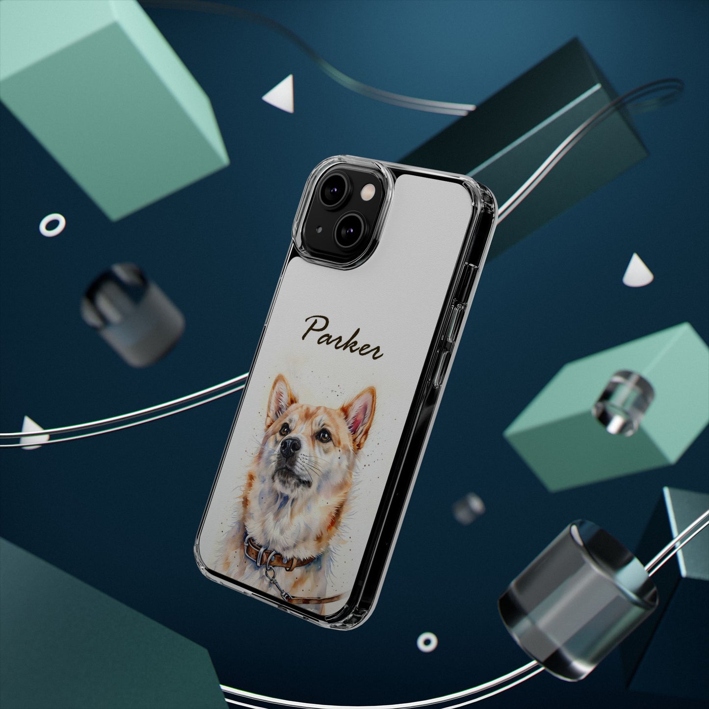 Custom Clear Phone Case – Slim, Shock-Absorbing & Wireless Charging Compatible