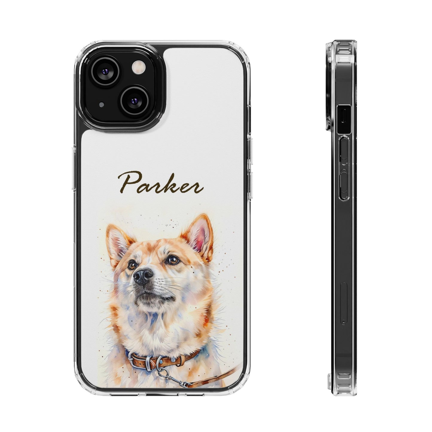 Custom Clear Phone Case – Slim, Shock-Absorbing & Wireless Charging Compatible