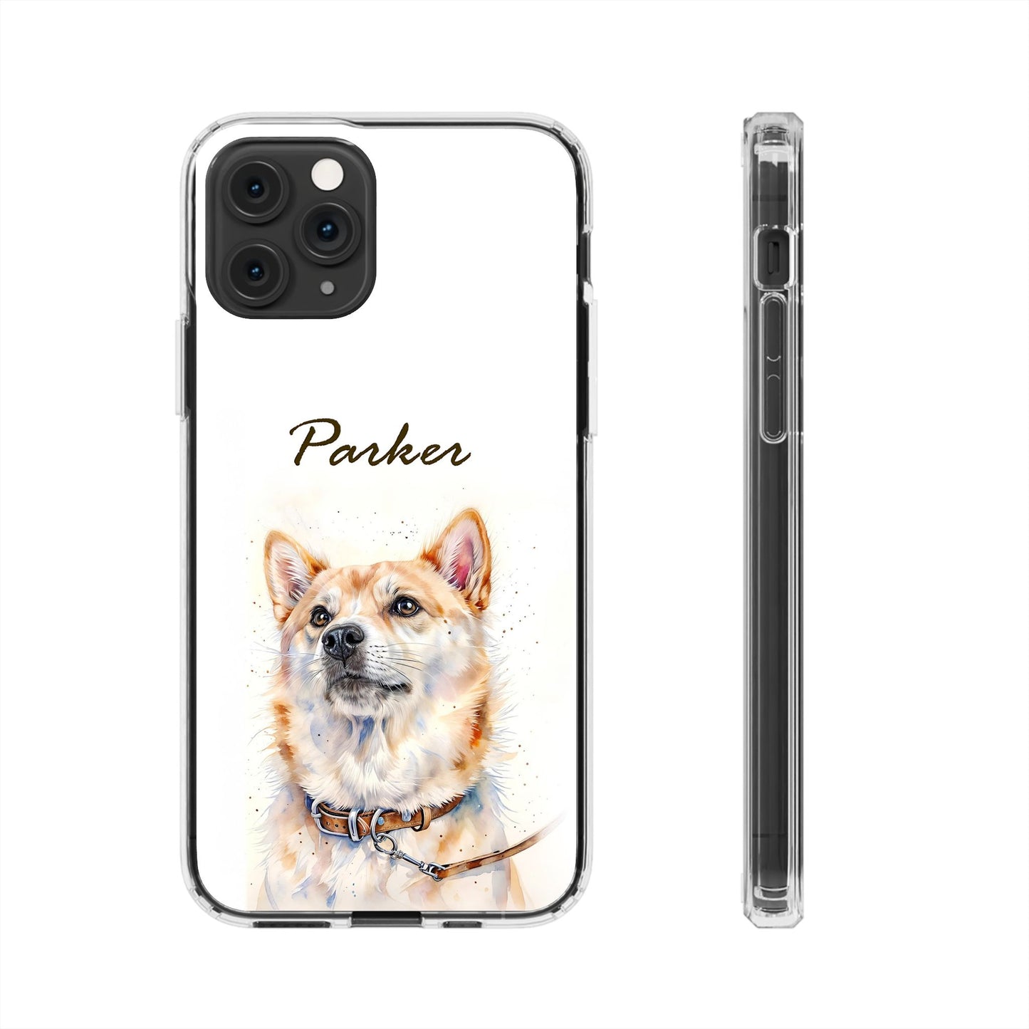 Custom Clear Phone Case – Slim, Shock-Absorbing & Wireless Charging Compatible
