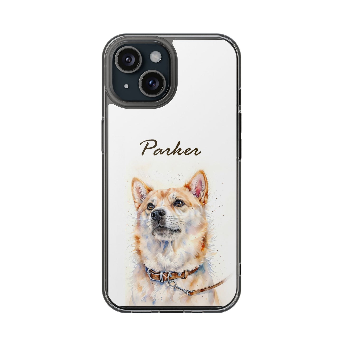 Custom Clear Phone Case – Slim, Shock-Absorbing & Wireless Charging Compatible