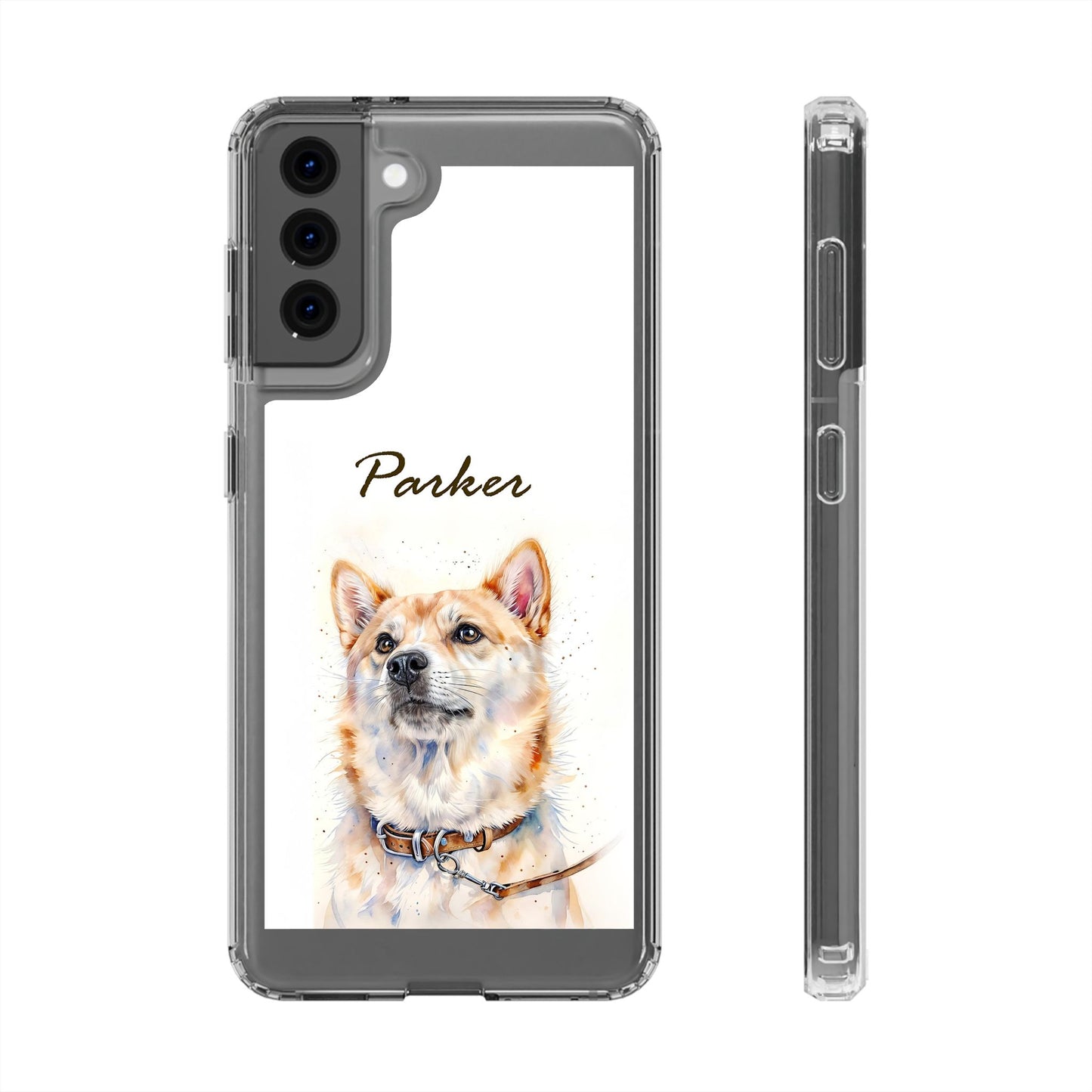 Transparent phone case for iPhone & Samsung