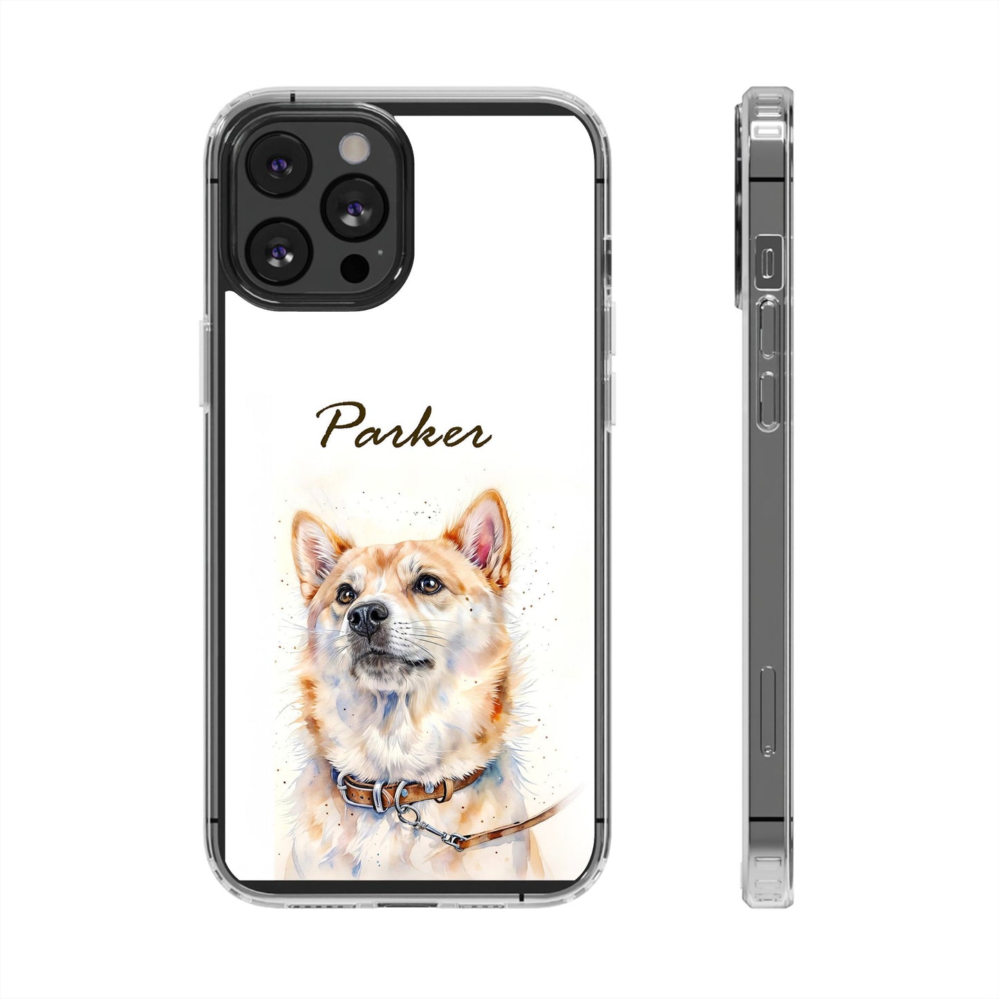 Custom Clear Phone Case – Slim, Shock-Absorbing & Wireless Charging Compatible
